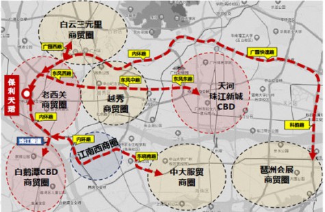 保利天珺交通图 